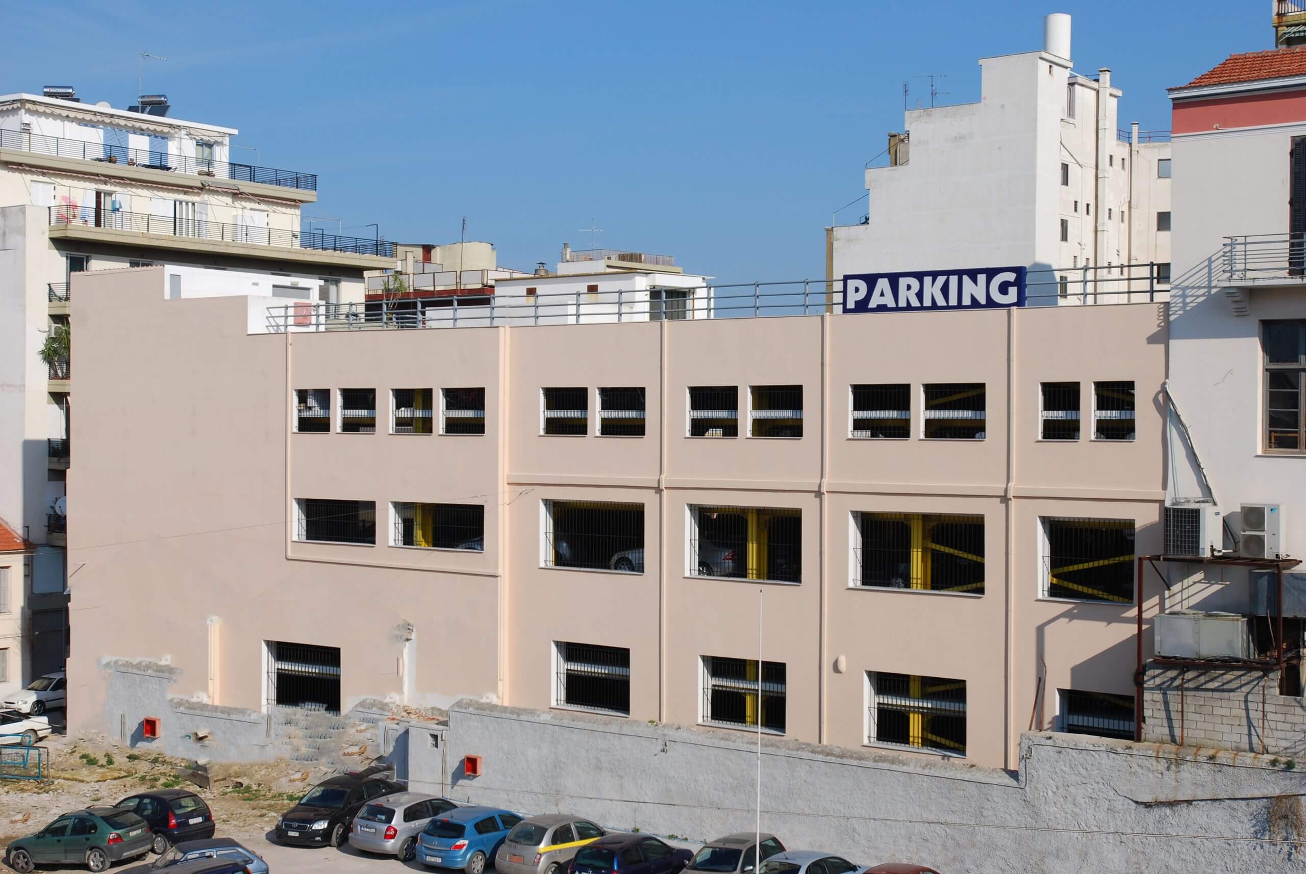 Μεταλλικά Κτίρια, Υπόστεγα