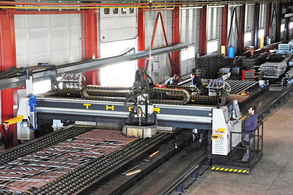 CNC Plate Processing Station