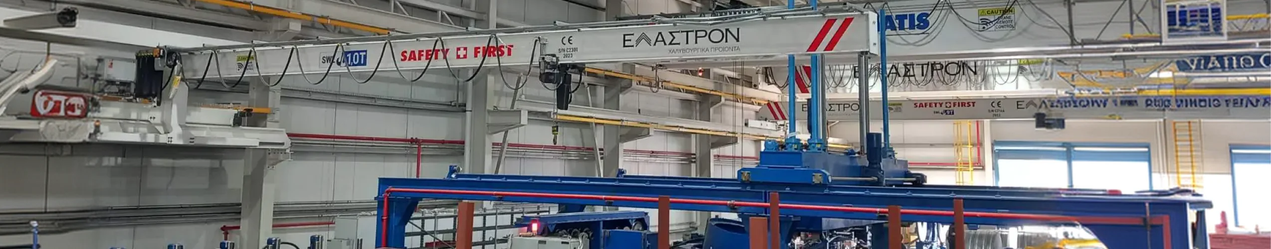 Elastron – Wall Travelling Jib Crane 1.6 tn