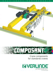 Crane components for standards cranes