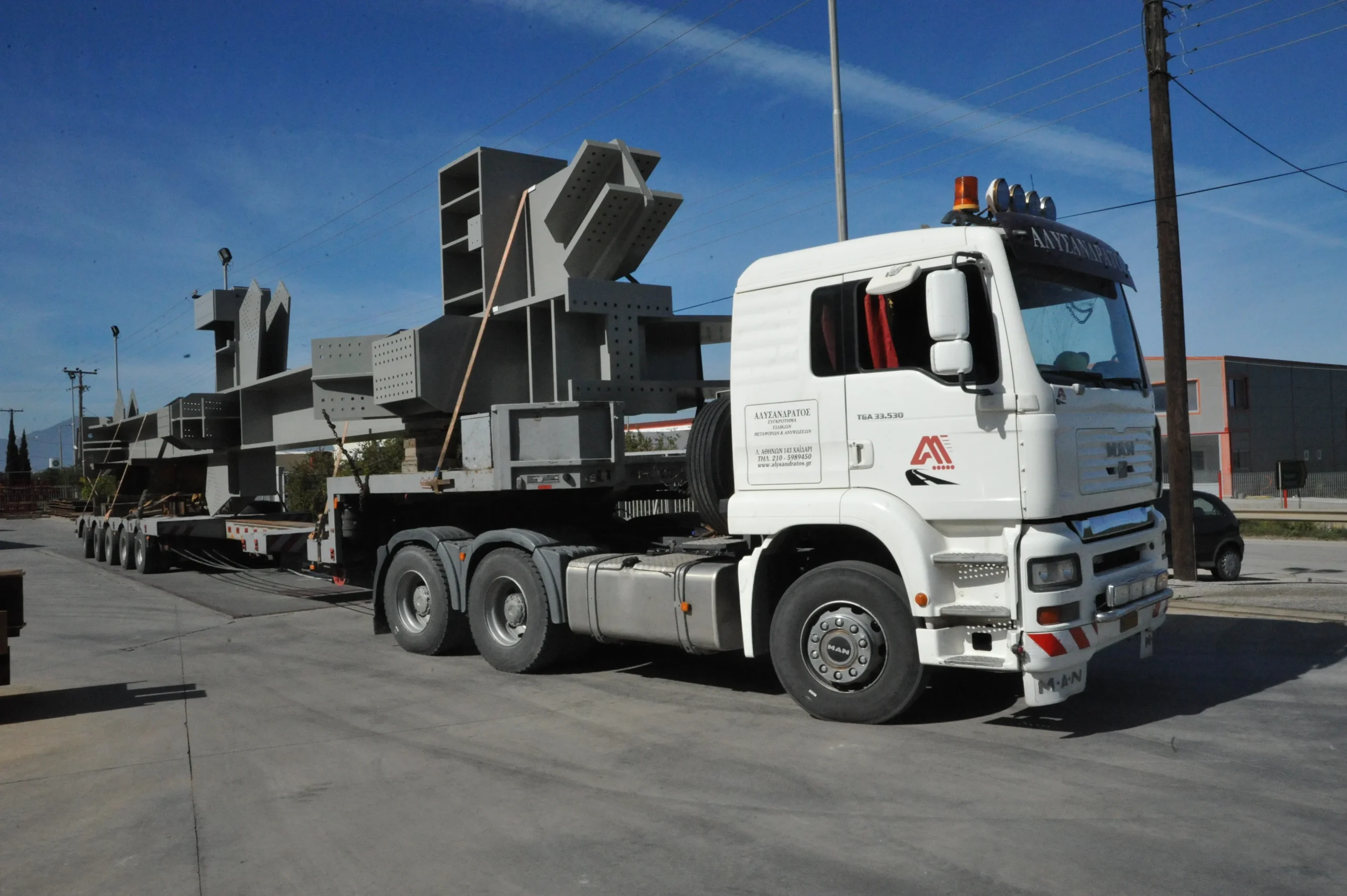 Μεγάλα δομικά συγκροτήματα χάλυβα